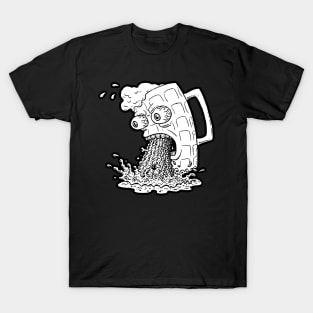 Beer Vomiting T-Shirt